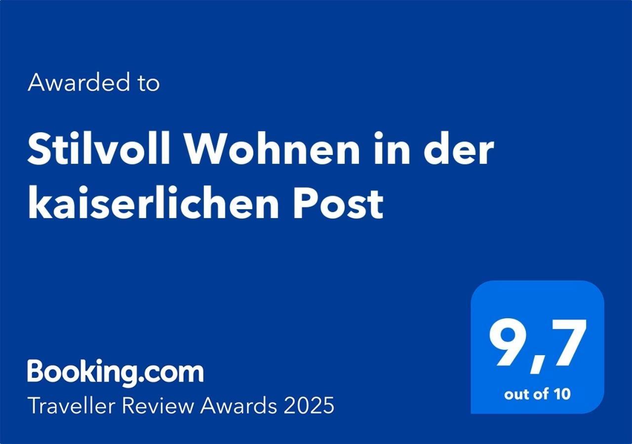 Stilvoll Wohnen In Der Kaiserlichen Post Westerstede Exteriör bild